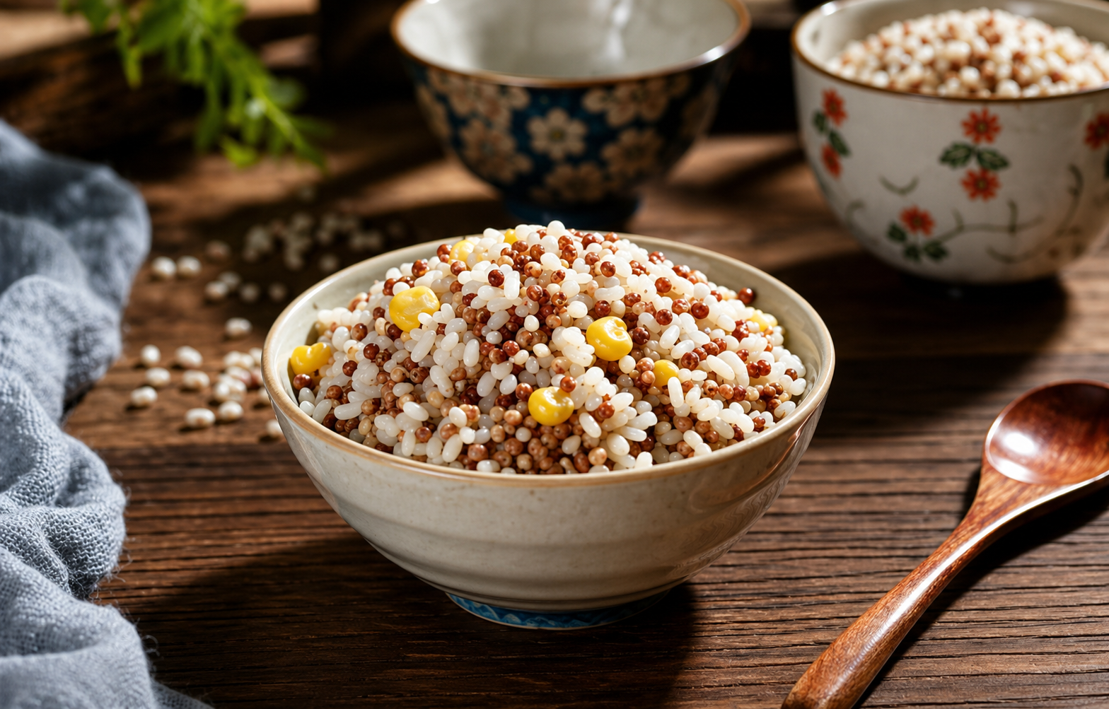 Quinoa and Five-Grain Rice